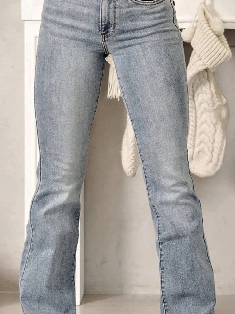 Judy Blue Boot Cut Jeans in Blue Waist Size 1/25. NWT